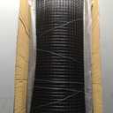 Hardware Cloth, 1/2 inch 48" x 100' Galvanized Chicken Wire Fence, 19 Gauge Vinyl Coated Wire Mesh Roll, Black Welded Wire Fencing Roll Gopher Wire Mesh Roll for Garden Fencing Rabbit Snake Wire