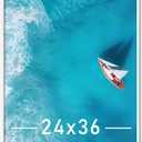 White 24x36 Picture Frame Lightweight yet Durable Frame Wall Hanging