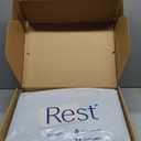 REST® Evercool® Cooling Comforter, King/Cali King, Blanket for Hot Sleepers, All Season Bedding for Night Sweats, Breathable Lightweight Duvet, 106x90 Inches, 
Aqua Blue