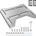 FVRITO Motor Engine Mount Adapter Plate for Predator 212cc 196cc 224cc 97cc Mini Bike Coleman CT200U BT200X CC100X Baja Doodlebug DB30 GX160 OHV Small Clone Engine Performance Parts