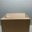 Extra Large 17.7" x 13" x 13" Clear Stackable Storage Bins, Magnetic Lid