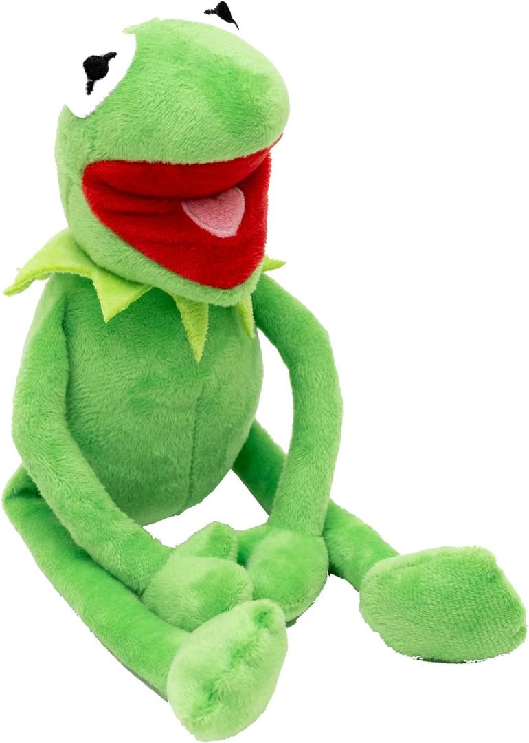 Buckle-Down Disney Dog Toy, The Muppets Kermit The Frog Full Body Pose, Plush