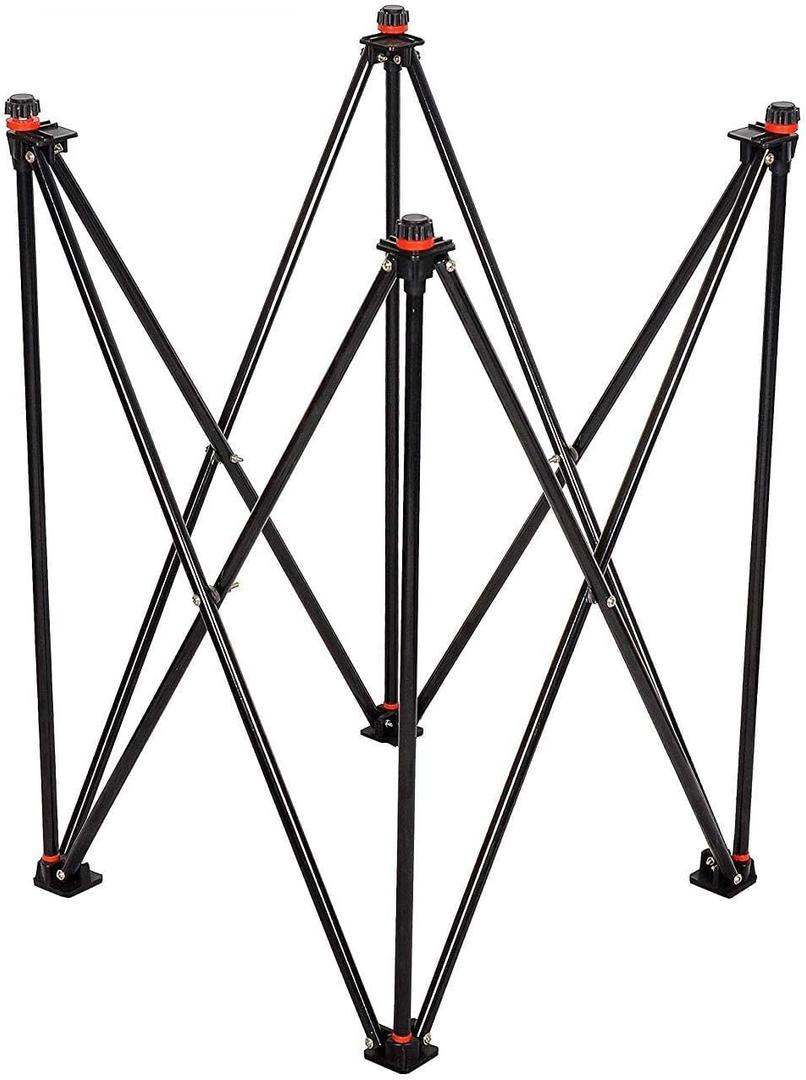 KORNERS Foldable Height Adjustable Carrom Board Stand Professional Easy Fold Hydraulic Premium Quality for Carom