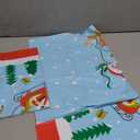 Christmas Party Supplies - Santa-Themed Disposable Tablecloth - Includes 3 Pack of 54X108inch Waterproof Plastic Table Covers - Perfect Merry Christmas Party Decorations