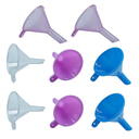 Tiny Small funnels for Filling Small Bottles Capsules Powder Mini Perfume Funnel (8 Pack)