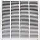 24x24 Duct Opening | Steel Return Air Grille by HOANK | Vent Cover Grill for Sidewall and Ceiling | White | HVAC Cold Air Intake Grille | Outer Dimensions: 25.75"W X 25.75"H