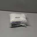 2 x BELISHMIE Golden Sparkling Sequin Santa Hat for Adults Christmas Holiday Party Accessory, Plush Fur Trim, Festival Headwear (Blue)