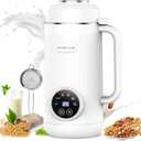 MAGETANG7 in 1 Nut Milk Maker Machine 28oz Automatic Milk Maker for Homemade Coconut, Oat, Soy, Plant-Based Milk, Juice with 18H Delay Start/6H Keep Warm/Self Cleaning (Cream)