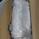 Anysay Heated Blanket Throw with 1/2/4/6/8 Hours Auto-Off 10 Heat Level, 50'' * 60'' Cozy Faux Rabbit Fur Bubble Electric Blanket with Overheat Protection(White)