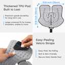 CF-1 Cold Therapy Machine for Knee Surgery Recovery, Quiet Ice Therapy System for Home Bedside Overnight Use with Programmable Timer, Large Capacity Cooling for ACL, TKR, Knee Replacement
