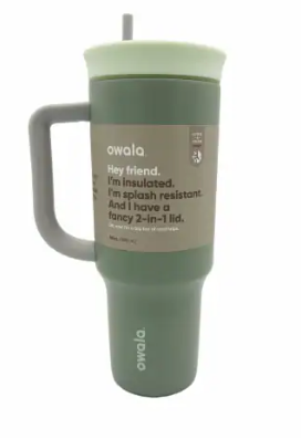 Owala® 40 oz Travel Tumbler SS Sagebrush