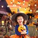 2 x CYLYH 7x5ft Halloween Photography Backdrop Hallowmas Eve Gloomy Devil Pumpkin Scarecrow Background Horrible Scary Nightmare Party Banner