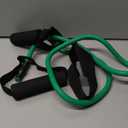 Resistance Bands with Handles, Single Resistance Bands, Exercise Bands with Handles, for Resistance Training, Physical Therapy, Home Workouts, Fitness, Pilates (green-30lbs)