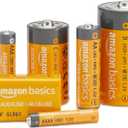 Amazon Basics 20-Pack AA Alkaline Batteries, 1.5 Volt, 10-Year Leak-Free Shelf Life, for Everyday and Household Devices