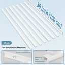Cord Covers for Wires on Wall Extra-Long 32ft (8xL4ft) TV Cable Hider Kit