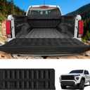 LASFIT Truck Tailgate Mat 2023-2026 for Chevrolet Chevy Colorado (Only Fit stowFlex Tailgate) & GMC Canyon (Only Fit Multistow Tailgate), All Weather TPE Tailgate Protector Liner Replacement