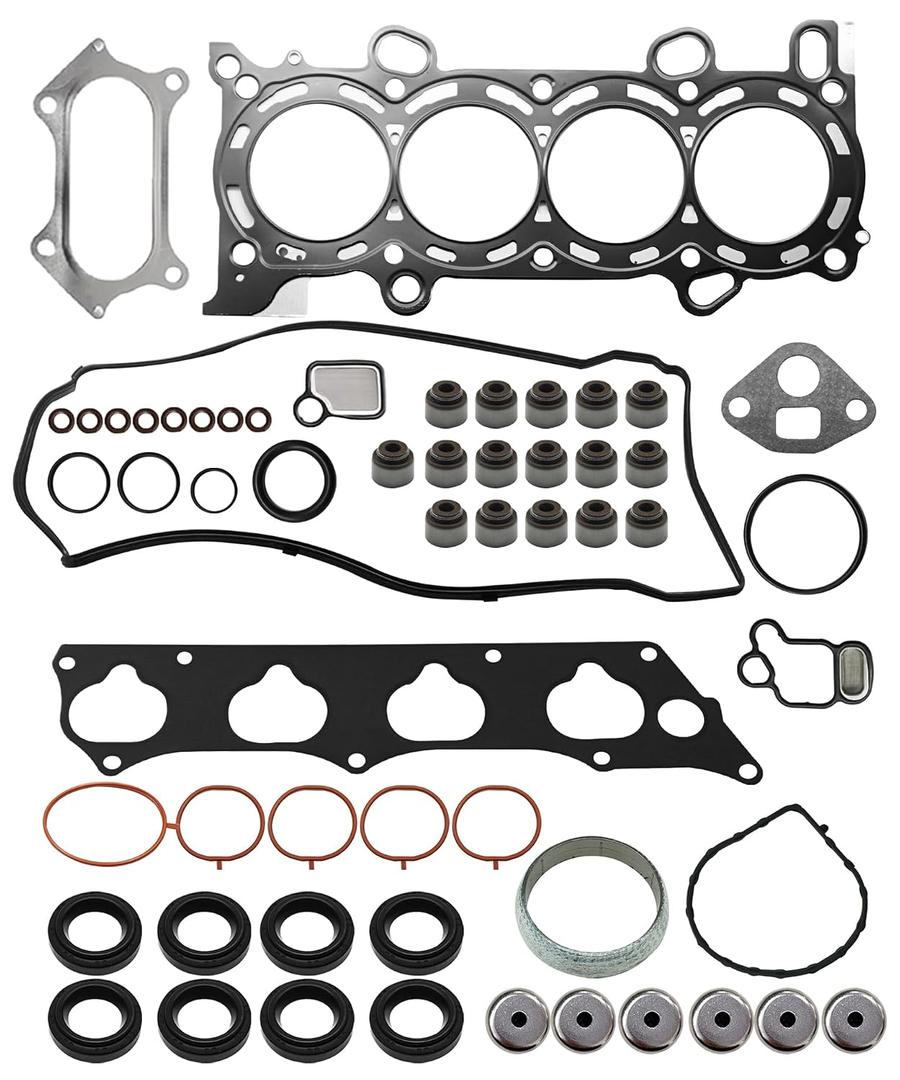 HS26435PT Cylinder Head Gasket Set Fits for Honda Accord (2008-2013), Civic (2012-2015), CRV (2010-2014), Goertek (2012-2015), Acura ILX (2013-2015), Acura Tsx Replaces 366930 021083201 52285900
