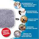 Snuffle Mat for Dogs, 17" x 21" Dog Snuffle Mat Interactive Feed Game for Boredom, Encourages Natural Foraging Skills and Stress Relief, Easy to Fill Machine Washable