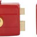 Lock Door Hardware Deadbolt Cerrojo para Puerta Metalica Night Puertas De Hierro Llavines Exteriores Sets Industrial Double Cylinder He