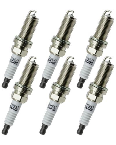 6 Pack 4469 LFR5AIX-11 Spark Plugs Iridium IX Fit for 350Z 2003-2006, Altima 2002-2006, FJ Cruiser 2013-2014, Xterra 2005-2015, 3.5L 4.0L, Hyundai Nissan Infiniti Yamaha Spark Plug LFR5AIX11 LFR5AIX
