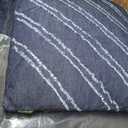 Woolrich Rustic Lodge Cabin Comforter Set - All Season Down Alternative Warm Bedding Layer and Matching Shams, Oversized Queen, Perry, Denim Blue