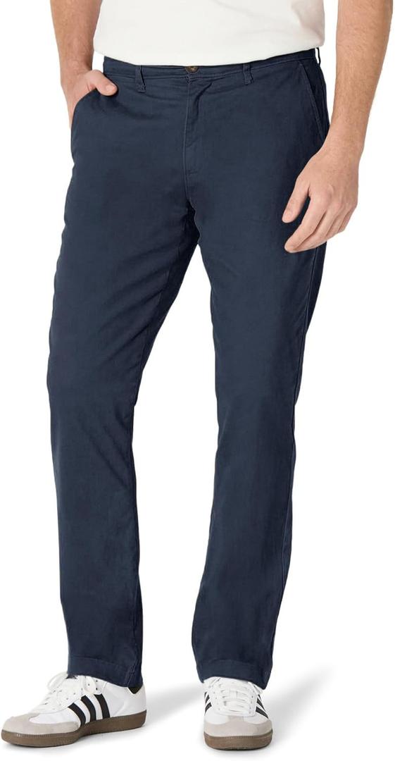 Amazon Essentials Men's Athletic-Fit Chino Pants, Blue, 36W 28L