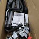Air Walk Elliptical, 500LBS 6-Level Adjustable Resistance Bands Foldable Air Walk Elliptical with LCD Monitor, Device Holder, Low-Impact Workout for Home Gym