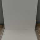 Art3d 12-Pack Smooth Drop Ceiling Tile 2ft x 2ft - Fire-Rated, Waterproof, Reusable - Premium PVC, No Sag and Breakage - Cover 48 Sq. Ft, White (24*24)