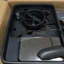 YITAMOTOR Towing Mirrors Compatible with 1999-2007 Ford F250 F350 F450 F550 Super Duty, 2001-2005 Excursion with LED Arrow Signal Light Smoke Power Heated Telescoping Rear LED Turn Signal