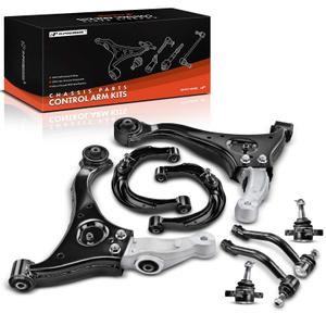 A-Premium 8Pcs Front Suspension Kit, Upper & Lower Control Arm