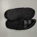 VLLy Mens Moccasin Slippers Breathable Memory Foam House Slippers Indoor/Outdoor House Shoes (13, Black)