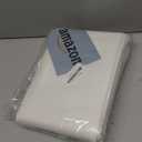 Glitter Carpet Runner for Party 2.6 X 30 ft Glitter Non-Woven Fabric, Carpet Rug for Event, Aisle Runway Runner for Wedding Ceremony, Movie Theme Party Decorations (Glitter White, 2.6FTx30FT)