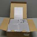 Bosceos 8-Pack Solar Post Lights, 2-Colors Mode 16LEDs Outdoor Decorative Post Cap Lights, Waterproof Solar-Powered Fence Posts Light, Fit 4x4, 5x5 Vinyl/Wooden Posts in Garden Yard Porch Deck, Black