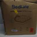 Bedlore 4-Inch Queen Mattress Topper for Back Pain - Dual Layer Medium Support (2" Gel Memory Foam + 2" Cooling Fluffy Pillow Top Pad), Breathable & Pressure Relief (Gray)