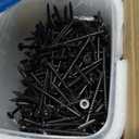 #10 x 3 Deck Screws, 500Pcs Star Drive Wood Screws, Rust Resistant Timber Screws for Timber/Log/Landscaping Wood, T25 Star Bit Included, Black