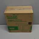 ECOLipak 120 Pack Compostable Paper Plates, 10 inch and 8 inch Heavy Duty Eco-friendly Sugarcane Biodegradable Disposable Square Plates for Party Dinner Birthday