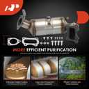 A-Premium Front Catalytic Converter with Gasket Kit Direct-Fit Compatible with Honda Civic 2016 2017 2018 2019 2020 2021, 2.0L, E.P.A. Compliant