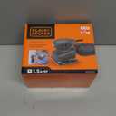 BLACK+DECKER 2.0 Amp Electric 1/4 Sheet Orbit Sander (BDEQS300)