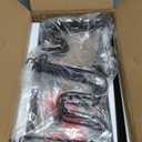 Xcosrack 15 Adjustable Dividers Pot and Pan Organizer Rack, 7" D x 32" W x 7.1" H, 3 in 1, Expandable Lid Bakeware Cupboard Rack Holder for Kitchen Cabinet Pantry Countertop, Black (Patent Pending)