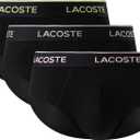 Lacoste Men's Cotton Stretch Essentials Briefs Medium