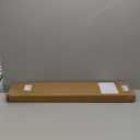 Long Floating Shelves 36 inch, Set of 2 Rustic Pine Wood Wall Shelves for Bathroom, Living Room, Bedroom and Kitchen, Picture Ledge for Storage,Books,Room Decor,6x36 inch