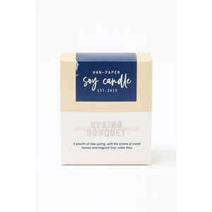 Hand-Poured Soy Cable 9oz Spring Bouquet