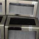 JSOT Solar Deck Lights -12 Pack Solar Fence Lights Waterproof Outdoor Light Fence Post Light for Outside Pool Garden Backyard Patio Yard Wall Stair Step, Warm Light