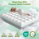 5 Inch King Size Mattress Topper,Memory Foam Mattress Toppers-2.5" Gel Cooling Foam Mattress Pad+2.5" 1500GSM Thick Bamboo Pillow Top with 2X Soft and Supportive for Back Pain Relief,80 * 76 * 5in