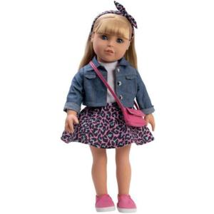 Adora Amazing Girls Collection, 18” Realistic Doll with Changeable Outfit and Movable Soft Body, Birthday Gift for Kids and Toddlers Ages 6+ - Claire Cheetah Chic!