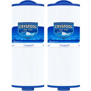Cryspool® 05040 Filter Compatible with Marquis Spa 20041, 20091, 370-0237, 5CH-502, Marquis 50, PPM50SC-F2M, FC-0195, 50 Sq. Ft Spa Filter Cartridge, 2 Pack