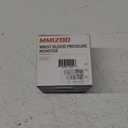 MMIZOO Wrist Blood Pressure Monitor Large LCD Display BP Machine Adjustable Cuff 5.31-7.68 inch Automatic 99x2 Sets Memory with Carrying Case for Home Use (W1681) (White)