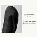 Hestra Power Heater Gauntlet Electric Ski Mitt for Men & Women I Rechargeable Heated Gloves, Warming Ski & Snowboarding Snow Mittens (11, Black / Black)