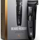 MANSCAPED The Beard Hedger Premium Men's Beard Trimmer, 20 Length Adjustable Blade Wheel, Stainless Steel T-Blade for Precision Facial Hair Trimming, Cordless Waterproof Wet/Dry Clipper