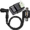 HIAORS 6 Pin AC CDI Box Ignition Coil for Baja Motorsports Baja 90 Ba90 90cc CG 125cc 150cc 200cc 250cc Vertical Engine Dirt Bike Go Kart ATV Quad Parts